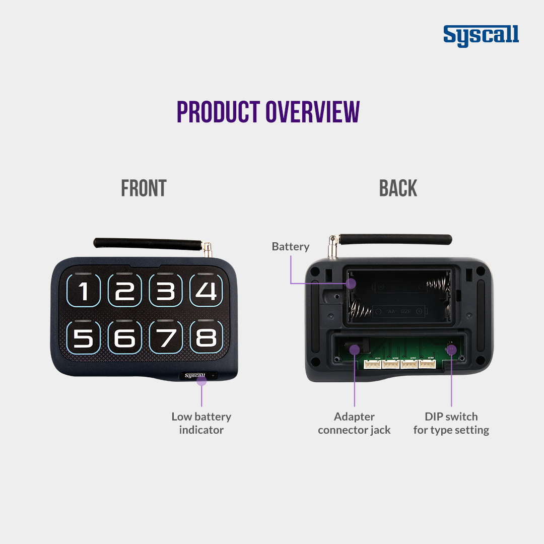 wireless guest paging system